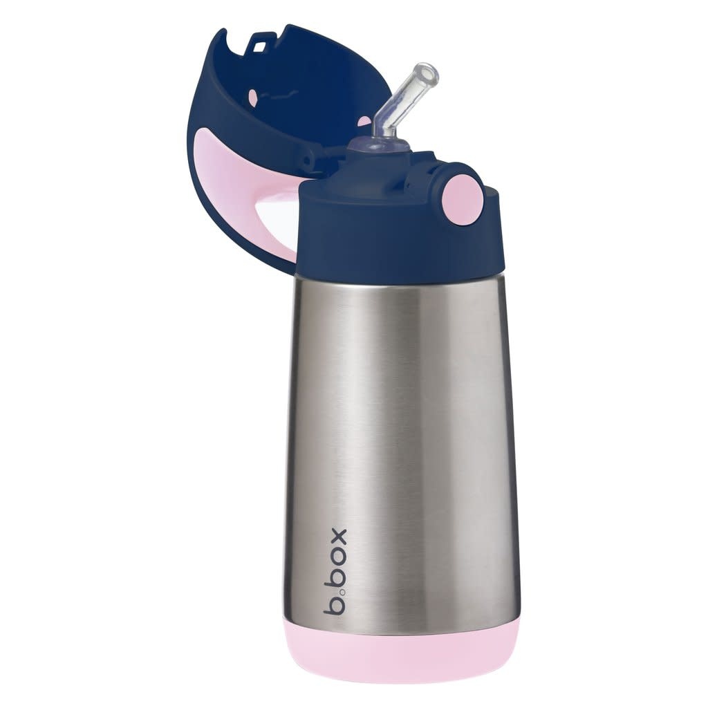 B.Box b.box Insulated Drink Bottle 350ml - Indigo Rose