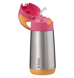 B.Box b.box Insulated Drink Bottle 350ml - Strawberry Shake