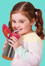 B.Box b.box Insulated Drink Bottle 350ml - Strawberry Shake