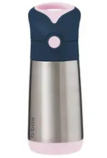 B.Box b.box Insulated Drink Bottle 350ml - Indigo Rose