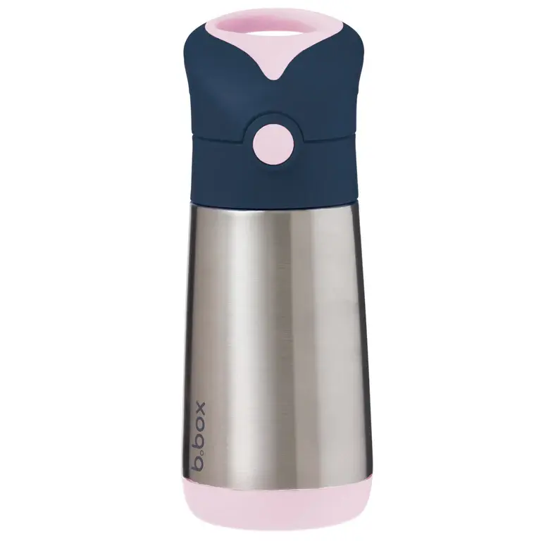 B.Box b.box Insulated Drink Bottle 350ml - Indigo Rose