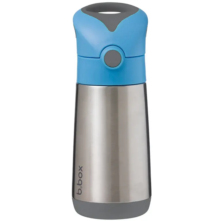 B.Box b.box Insulated Drink Bottle 350ml - Blue Slate