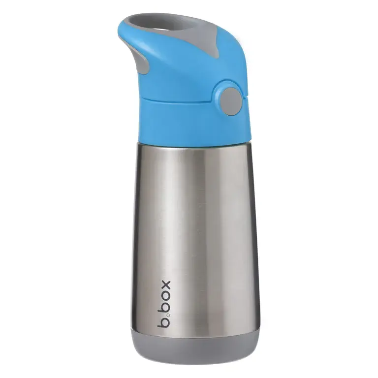B.Box b.box Insulated Drink Bottle 350ml - Blue Slate