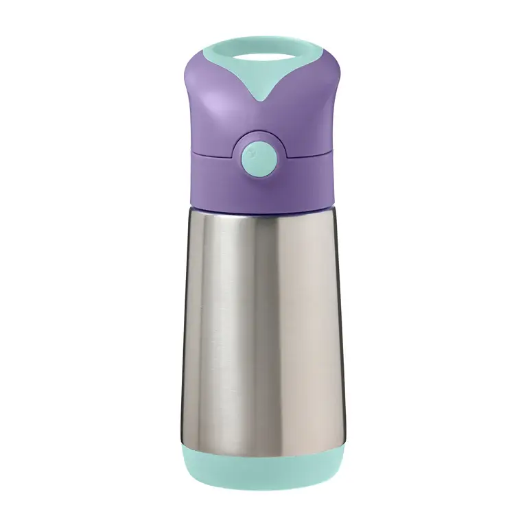 B.Box b.box Insulated Drink Bottle 350ml - Lilac Pop