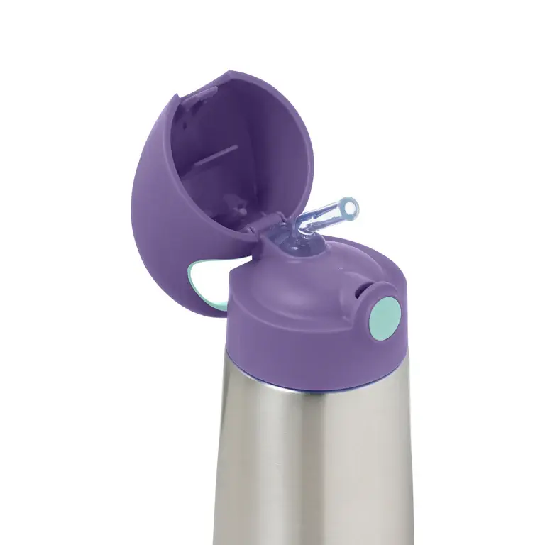 B.Box b.box Insulated Drink Bottle 350ml - Lilac Pop