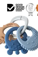 B.Box b.box Trio Teether Lullaby Blue