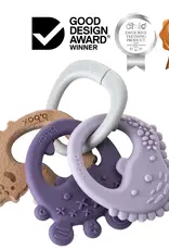 B.Box b.box Trio Teether Peony