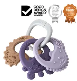 B.Box b.box Trio Teether Peony