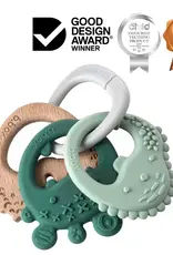 B.Box b.box Trio Teether Sage