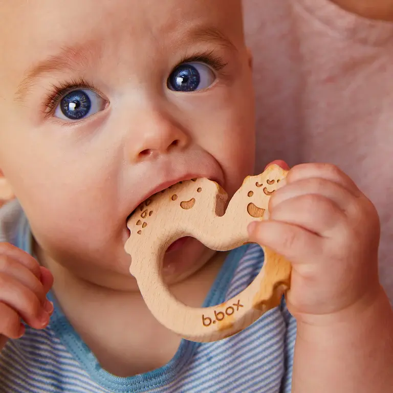 B.Box b.box Trio Teether Sage