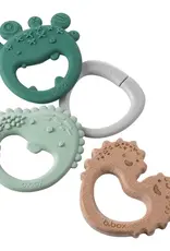 B.Box b.box Trio Teether Sage