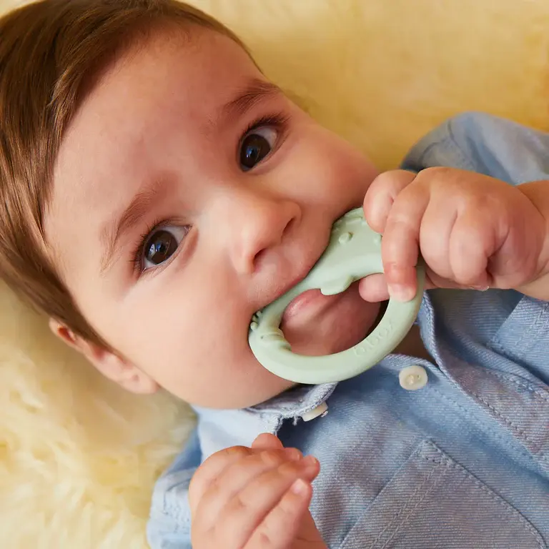 B.Box b.box Trio Teether Sage
