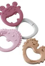 B.Box b.box Trio Teether Blush