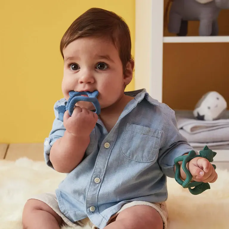 B.Box b.box Wrist Teether Sage