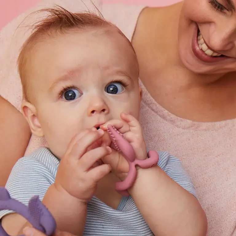 B.Box b.box Wrist Teether Sage