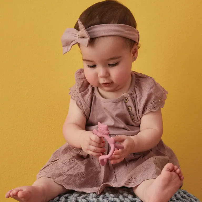 B.Box b.box Wrist Teether Blush