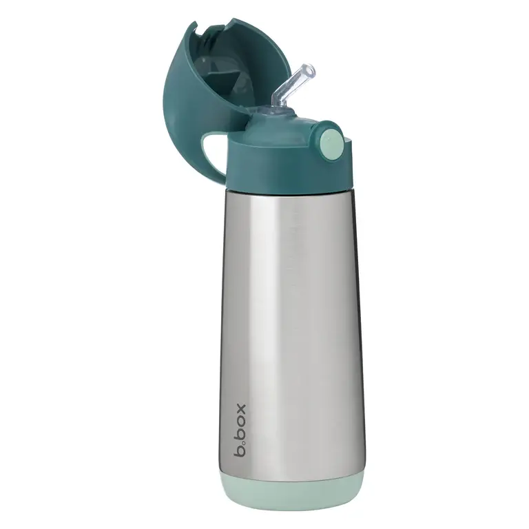 B.Box b.box 500mL Insulated Drink Bottle - Emerald Forest