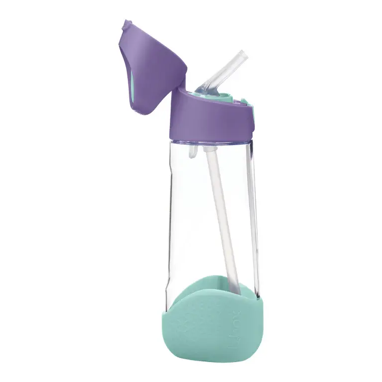 B.Box b.box 600mL Tritan Drink Bottle - Lilac Pop