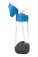 B.Box b.box 600mL Tritan Drink Bottle - Blue Slate