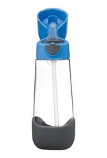B.Box b.box 600mL Tritan Drink Bottle - Blue Slate