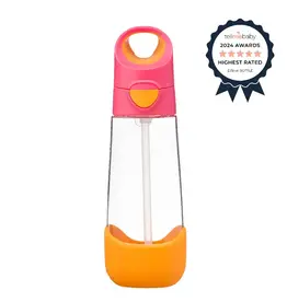 B.Box b.box 600mL Tritan Drink Bottle - Strawberry Shake