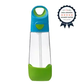 B.Box b.box 600mL Tritan Drink Bottle - Ocean Breeze
