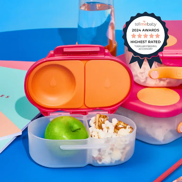 B.Box b.box Snackbox - Flamingo Fizz