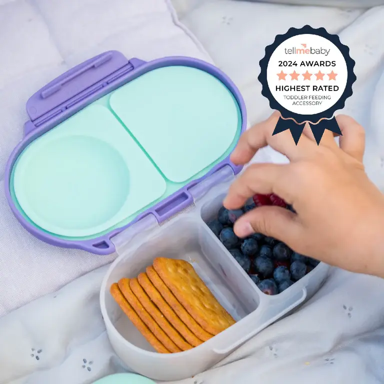 B.Box b.box Snackbox - Blue Slate
