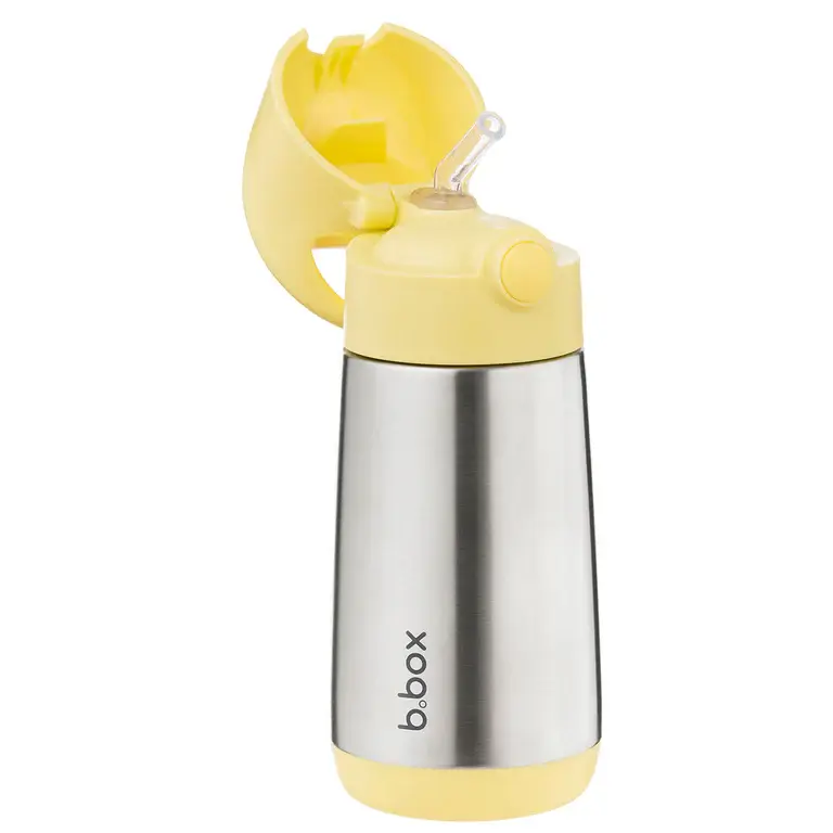 B.Box b.box Insulated Drink Bottle 350ml - Lemon Twist