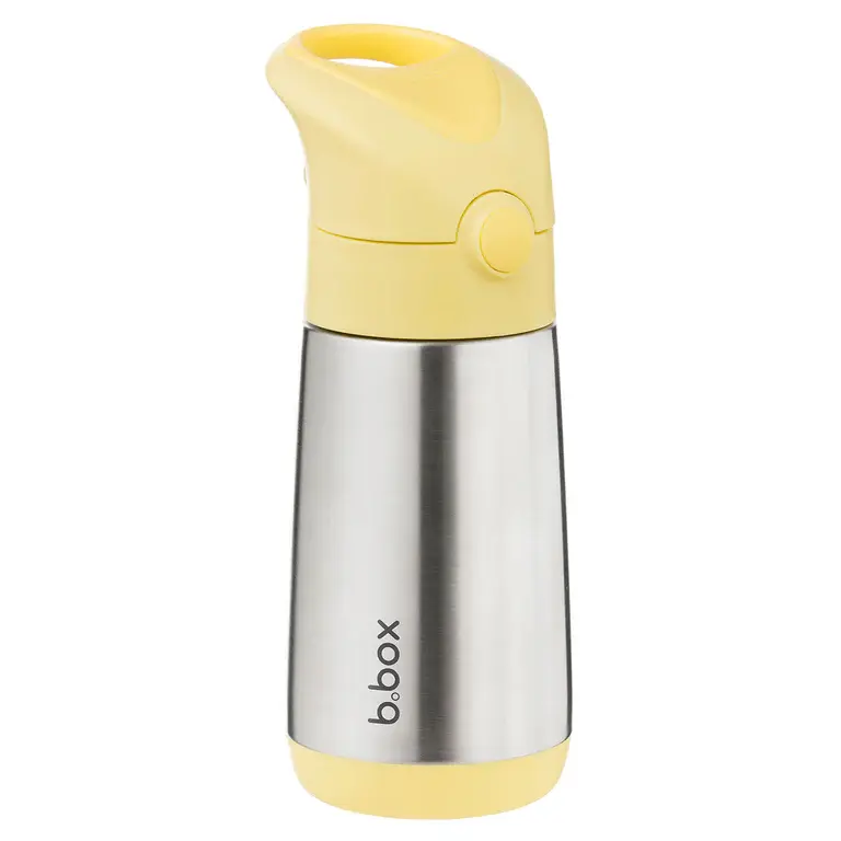 B.Box b.box Insulated Drink Bottle 350ml - Lemon Twist