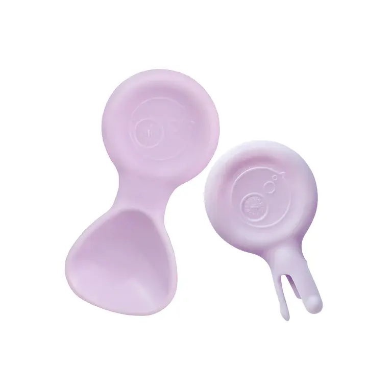 B.Box b.box Mini Spoon & Mini Flork pack (poly bag) - Blossom