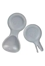 B.Box b.box Mini Spoon & Mini Flork pack (poly bag) - Cloud Grey