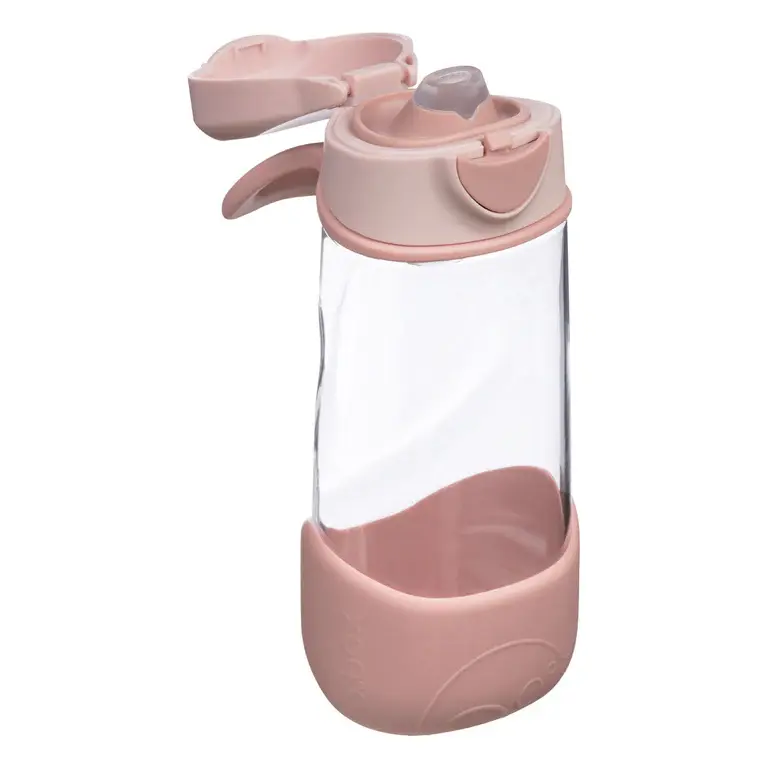 B.Box b.box Sports Spout 450ml Bottle - Blush Crush