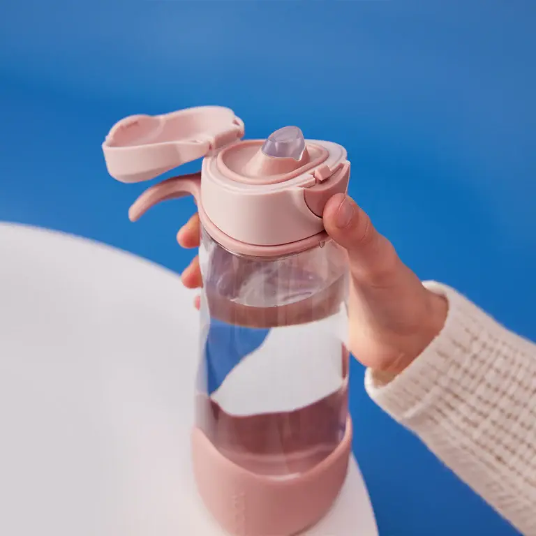 B.Box b.box Sports Spout Bottle - 600ml Blush Crush