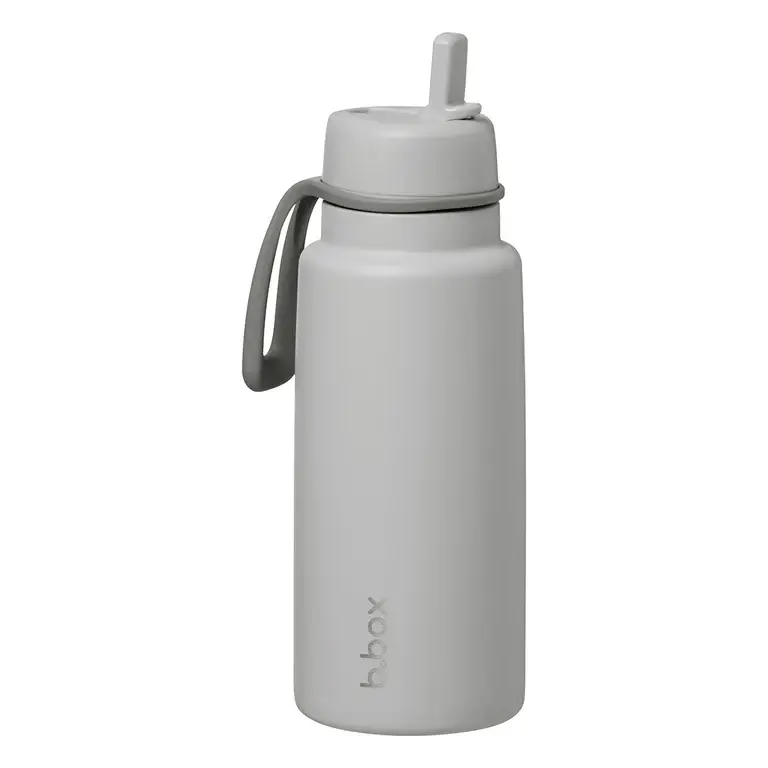 B.Box b.box 1L Insulated Flip Top Drink Bottle - Shadow