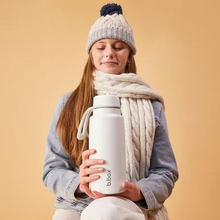 B.Box b.box 1L Insulated Flip Top Drink Bottle - Shadow