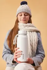B.Box b.box 1L Insulated Flip Top Drink Bottle - White Out
