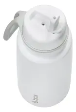 B.Box b.box 1L Insulated Flip Top Drink Bottle - White Out
