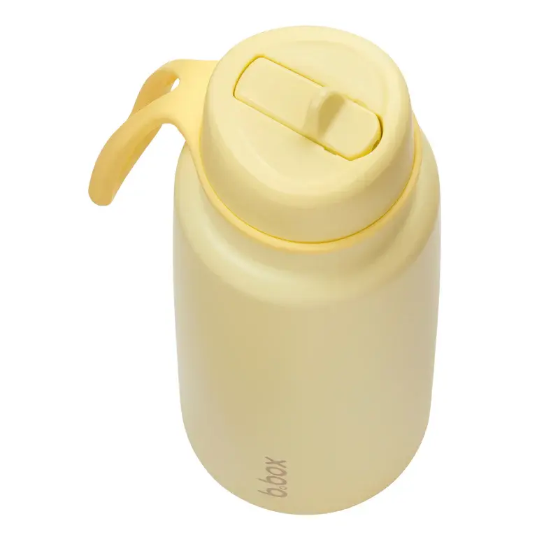 B.Box b.box 1L Insulated Flip Top Drink Bottle - Lemon Twist
