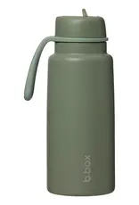B.Box b.box 1L Insulated Flip Top Drink Bottle - Olive