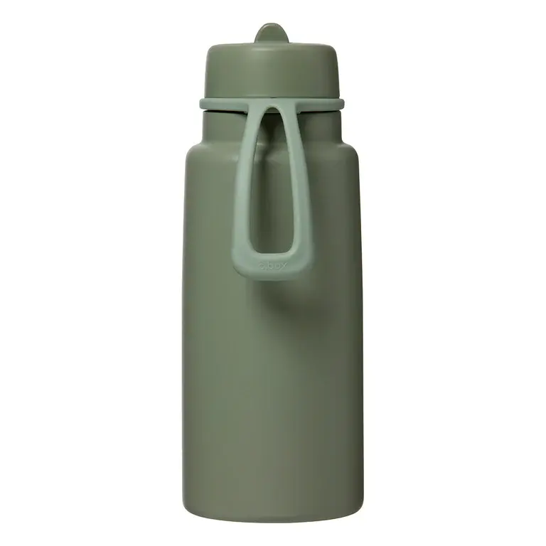 B.Box b.box 1L Insulated Flip Top Drink Bottle - Olive