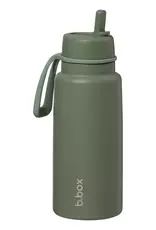 B.Box b.box 1L Insulated Flip Top Drink Bottle - Olive