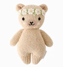 Cuddle+Kind Cuddle+Kind Baby Animal - Honey Bear (Ivory Floral)