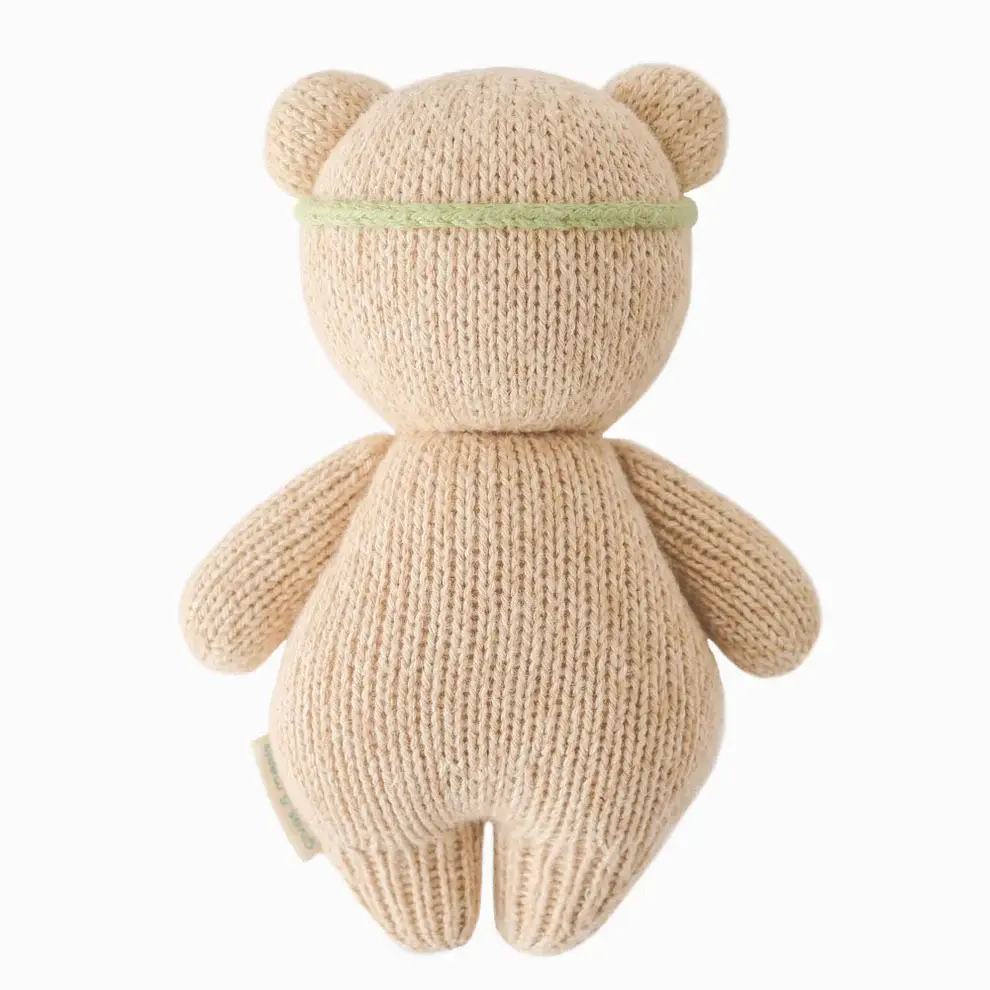 Cuddle+Kind Cuddle+Kind Baby Animal - Honey Bear (Ivory Floral)