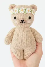 Cuddle+Kind Cuddle+Kind Baby Animal - Honey Bear (Ivory Floral)
