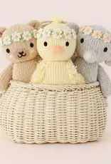 Cuddle+Kind Cuddle+Kind Baby Animal - Honey Bear (Ivory Floral)