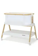 BabyRest Babyrest Alfie2 Bedside Bassinet - White/Natural