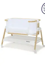 BabyRest Babyrest Alfie Bedside Bassinet - White/Natural
