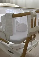 BabyRest Babyrest Alfie Bedside Bassinet - White/Natural