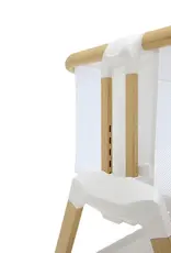 BabyRest Babyrest Alfie2 Bedside Bassinet - White/Natural